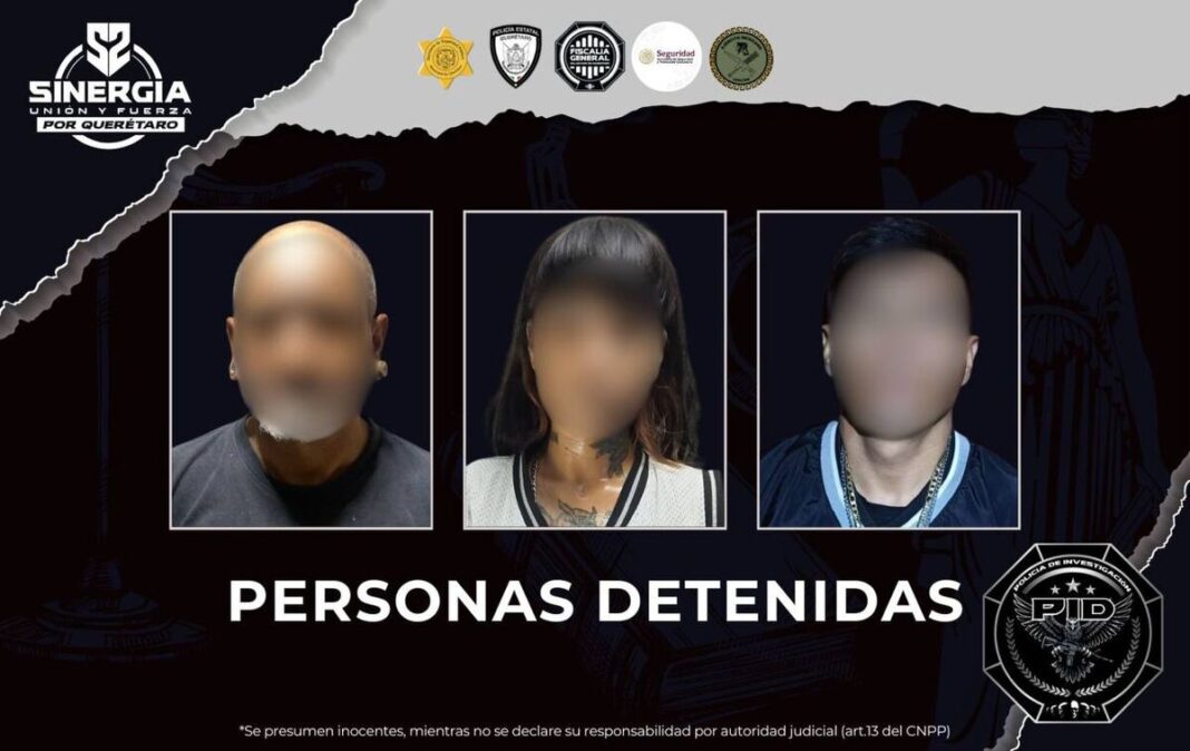 Fiscalía ejecuta cinco cateos simultáneos y detiene a tres personas