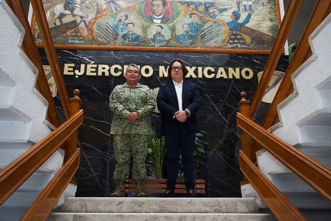 Fiscalía y 17 Zona Militar se reúnen para coordinar seguridad