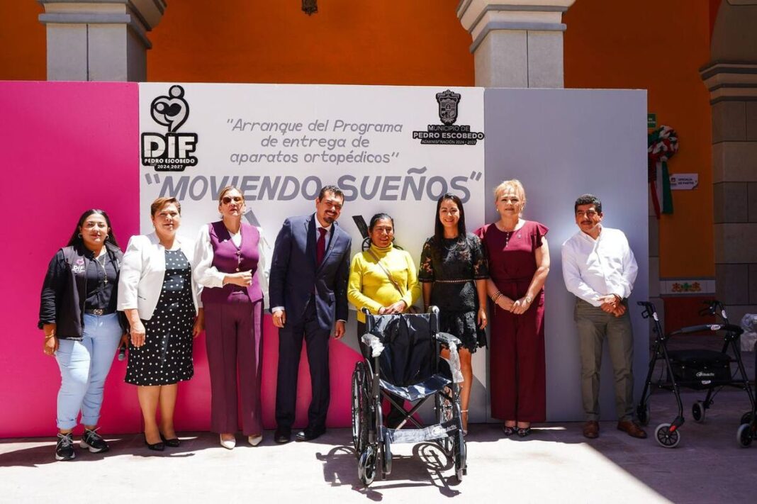 Pedro Escobedo inicia “Moviendo Sueños” y entregará más de 100 aparatos