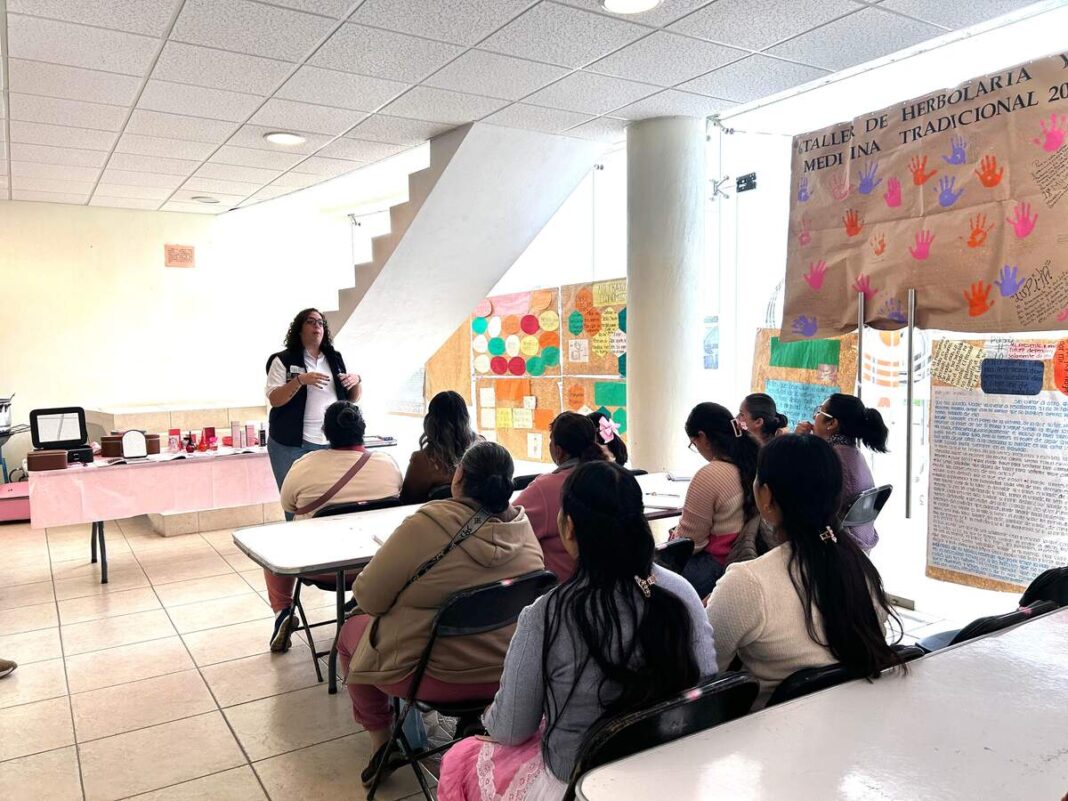 SEMUJERES imparte taller a 25 mujeres de Amealco sobre autonomía económica