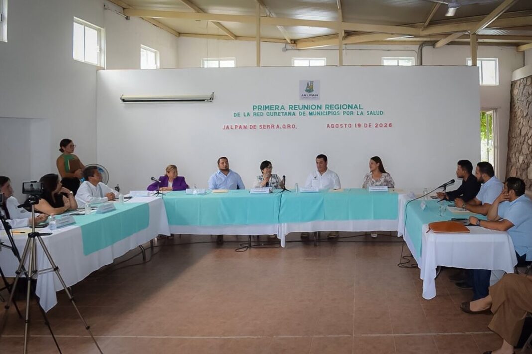 SESA y municipios de la Región IV coordinan acciones de salud en Jalpan de Serra