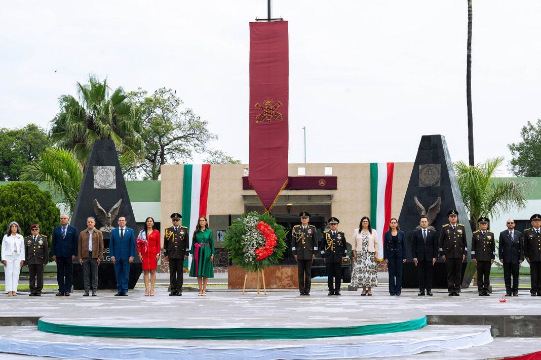 Gobernadora de Guanajuato conmemora en Irapuato el 179 aniversario de los Niños Héroes