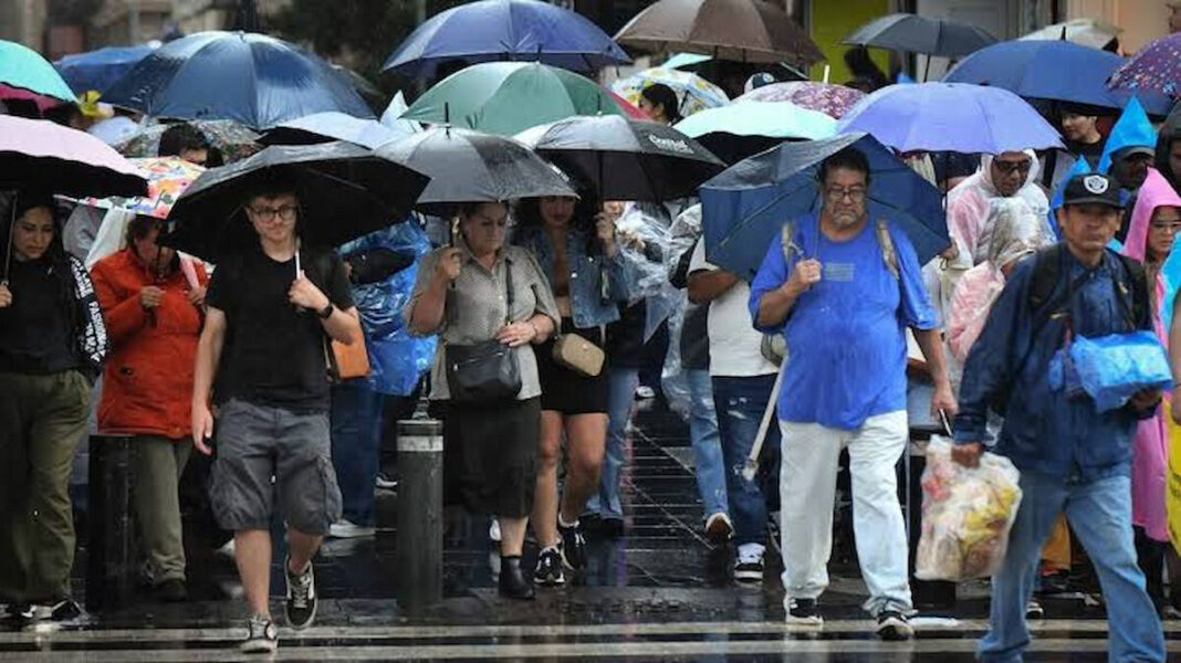 CDMX activa Alerta Amarilla por lluvias fuertes y posible granizo
