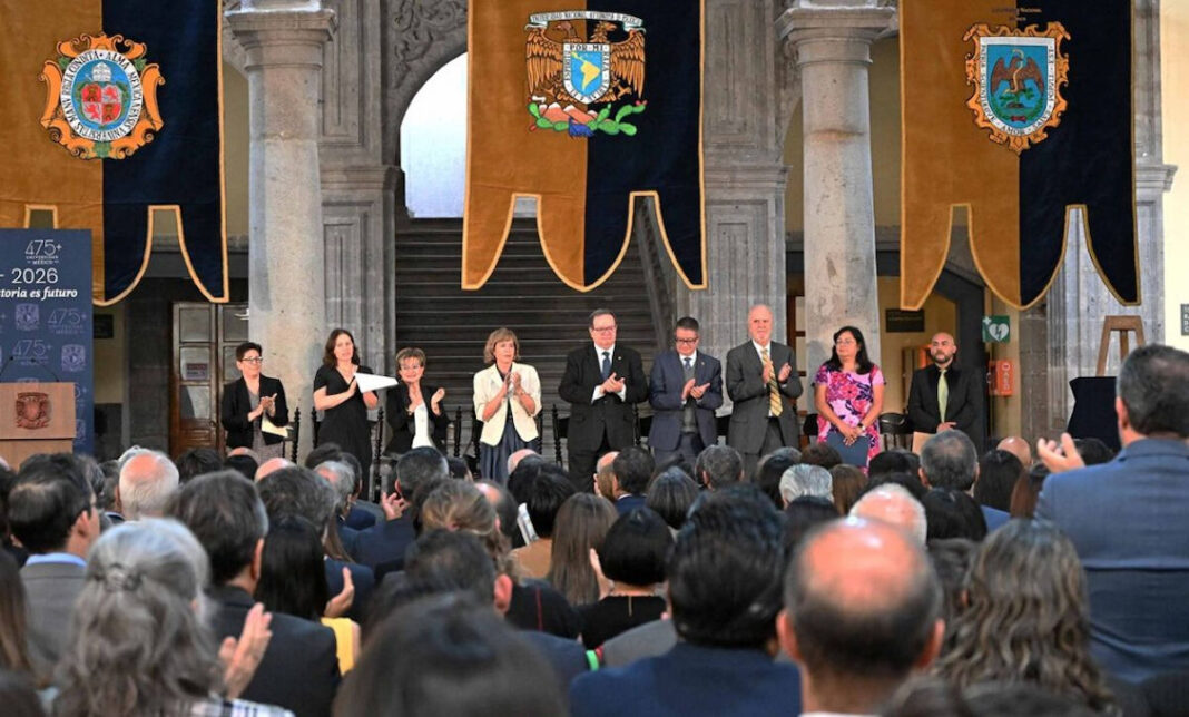 Conmemora UNAM 475 años de la Universidad de México