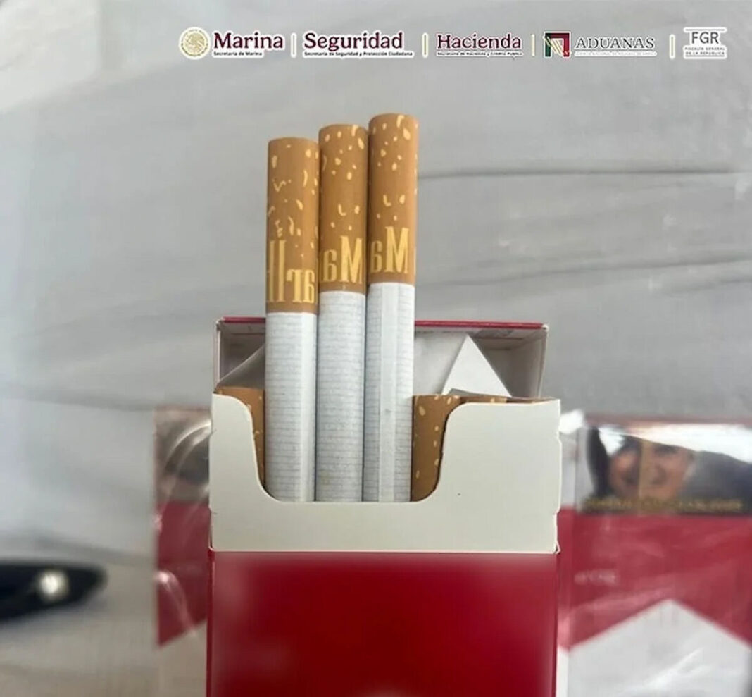Interceptan 8.7 millones de cigarrillos ilícitos en aduana de Lázaro Cárdenas