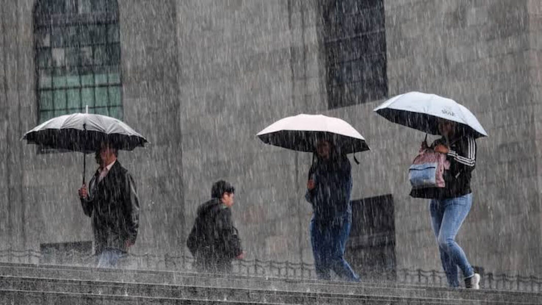 SMN prevé lluvias intensas en 21 estados este jueves 10 de septiembre