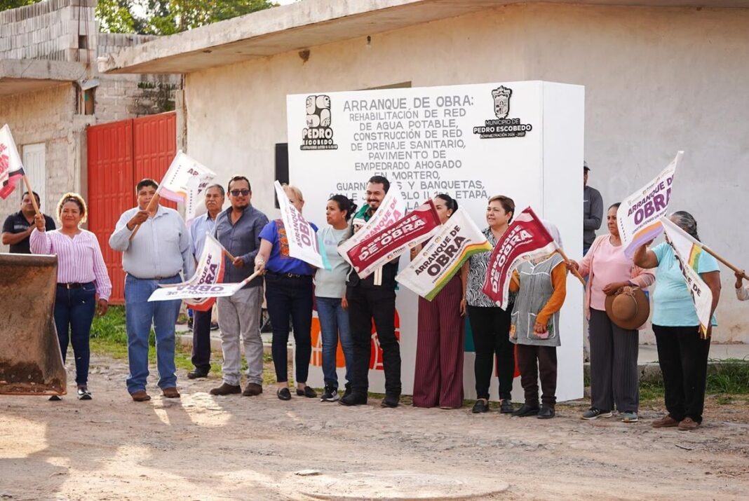 Arranca obra integral en calle Juan Pablo II de Guadalupe Septién