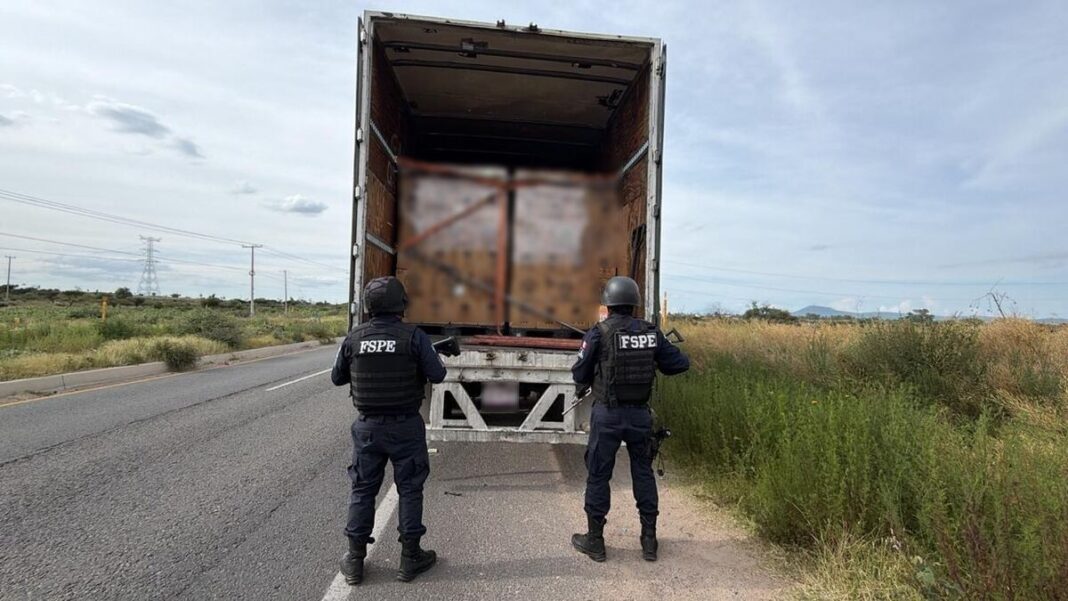 Aseguran en Coroneo cargamento de cerveza valuado en 800 mil pesos