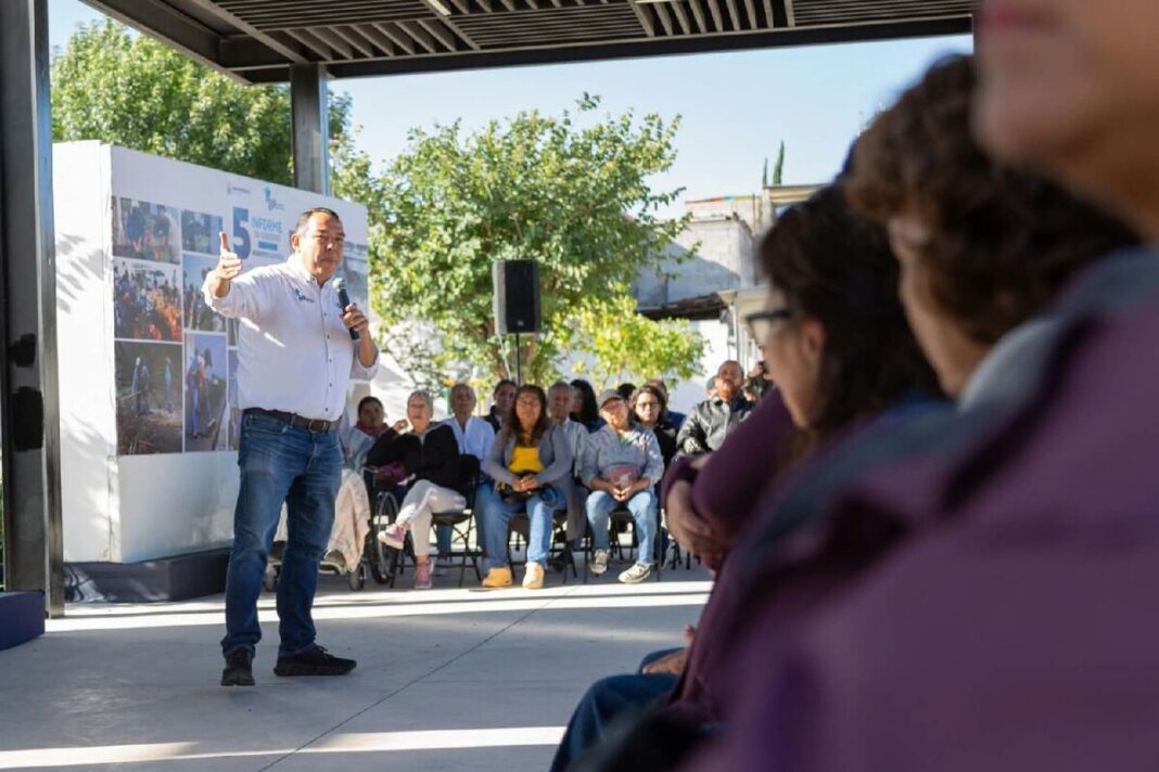 Cabrera reporta participación ciudadana y obra en Fundadores