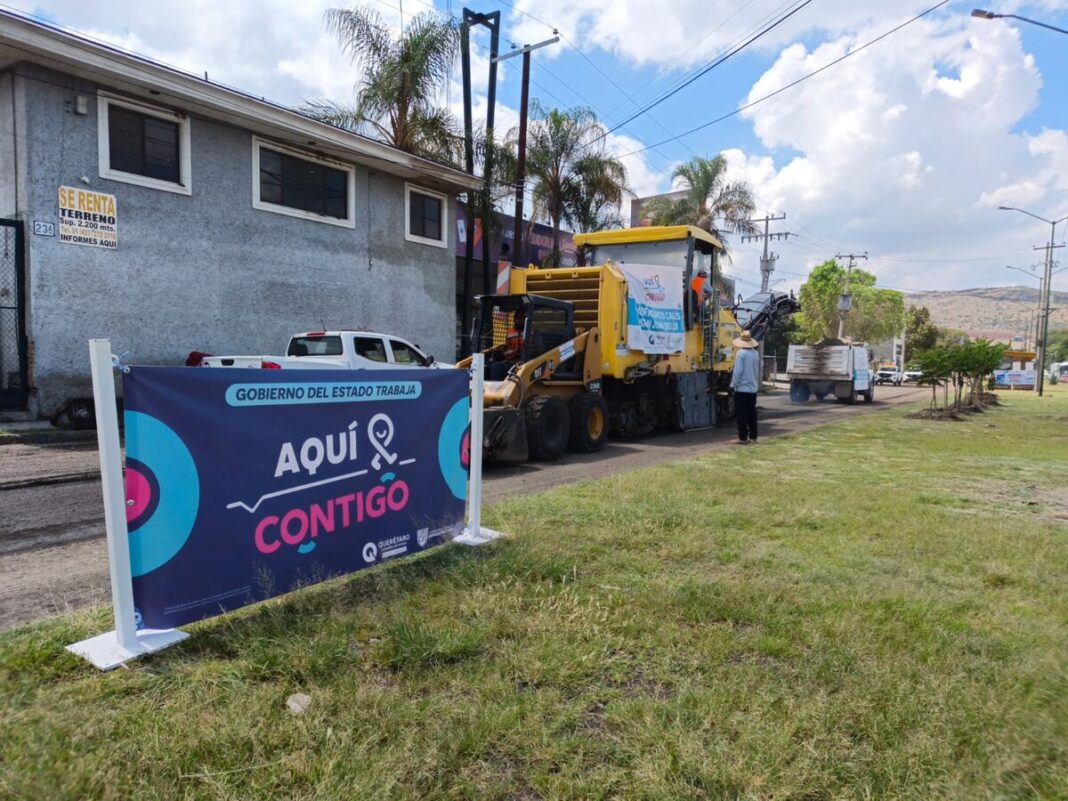 Comisión Estatal de Infraestructura inicia rehabilitación de cuatro calles en San Juan del Río