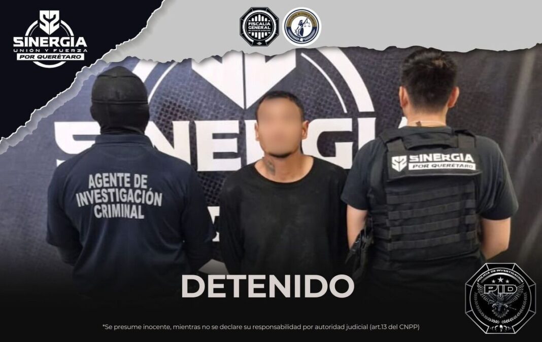 Detienen a alias Garnica en Querétaro por extorsión agravada