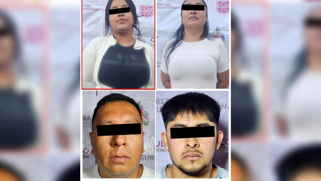 Detienen a cuatro presuntos integrantes de La Unión Tepito en Cuauhtémoc y Coyoacán