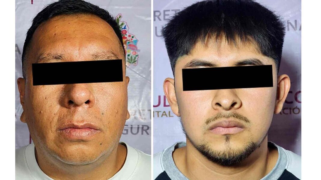 Detienen a dos presuntos integrantes de una célula delictiva en Cuauhtémoc