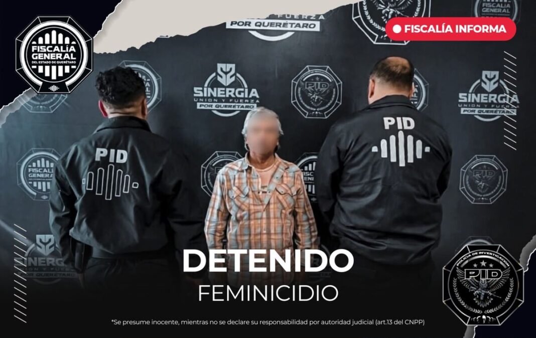 Detienen a Victoriano “N” por feminicidio en Landa de Matamoros
