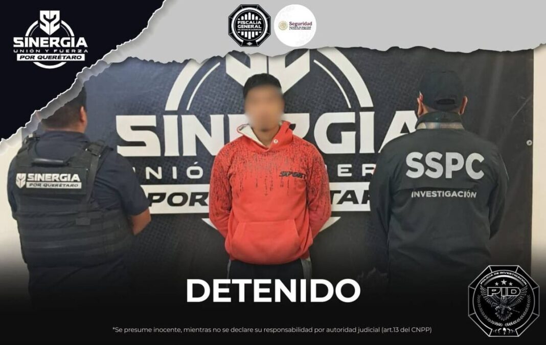 Detienen en CDMX a Cristian “N”, requerido por violación en Querétaro