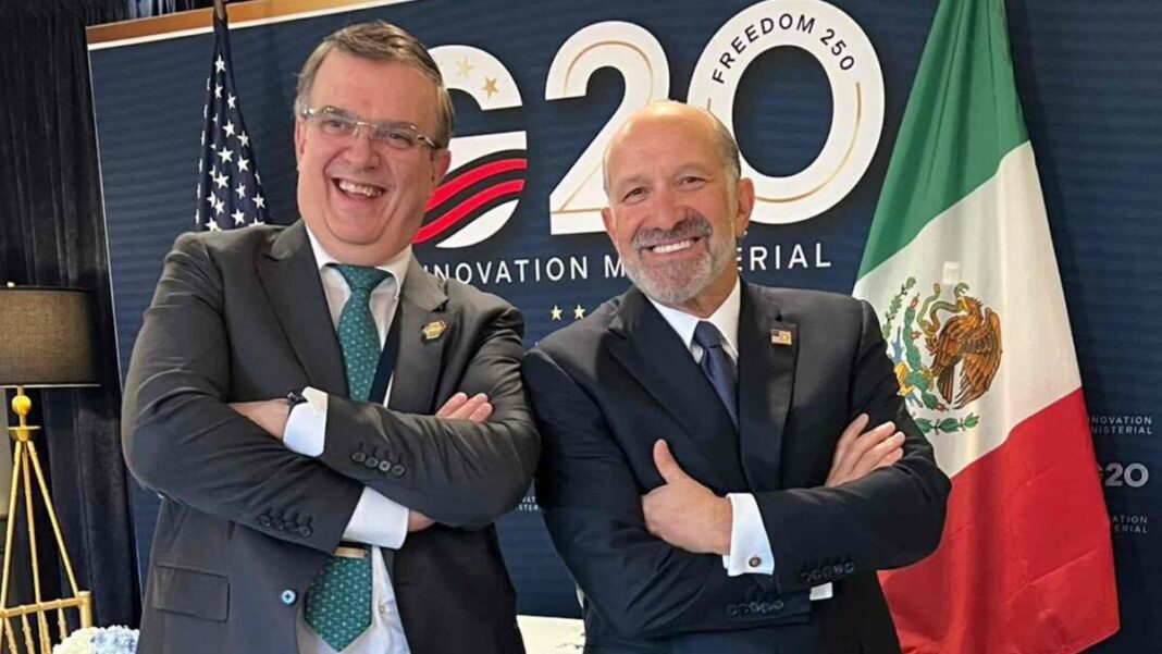 Ebrard se reúne con líderes de Nvidia, OpenAI y Anthropic en el G20