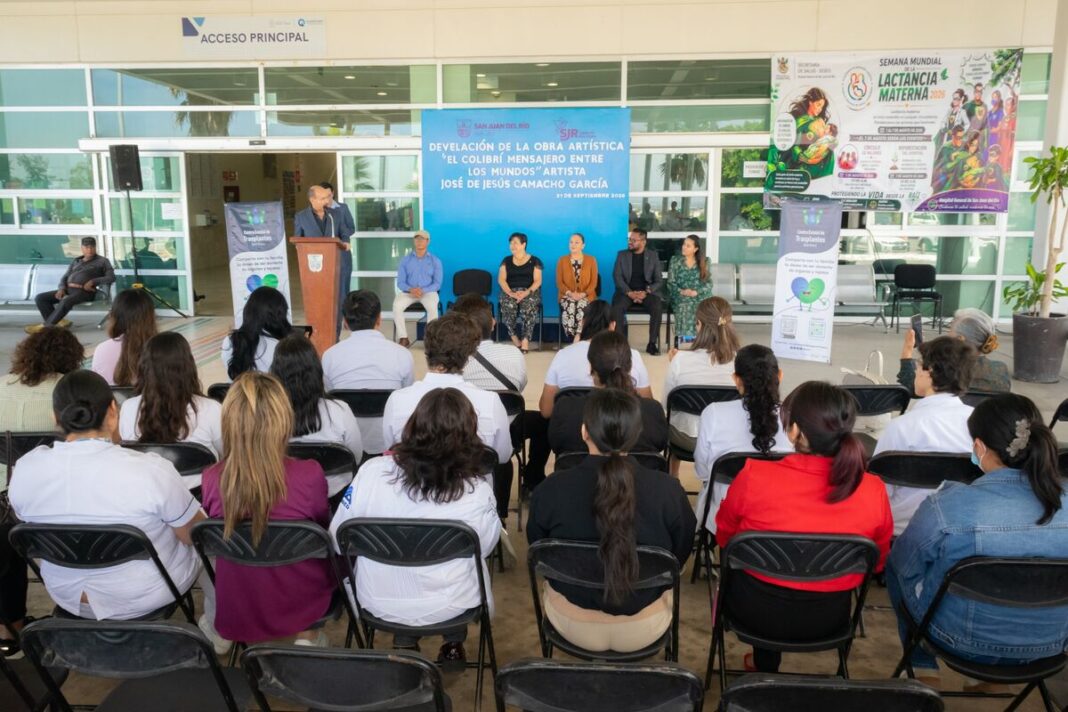 Entregan corazón pictórico al Hospital General de San Juan del Río