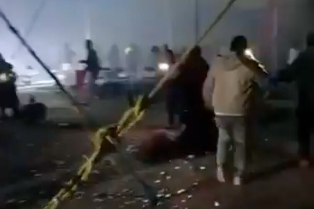 Explosión de pirotecnia deja lesionados en fiesta patronal de Temascalcingo