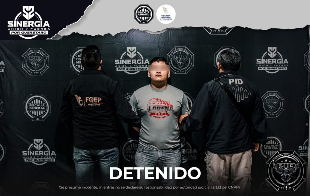 Fiscalía de Querétaro detiene a “El Primo” por homicidio en Puebla