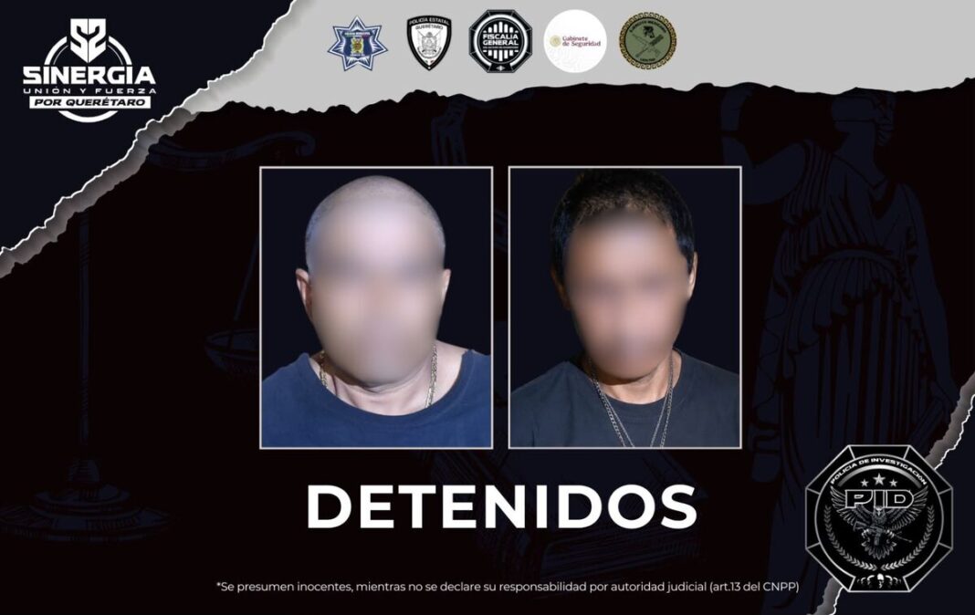 Fiscalía ejecuta cateo en Peñamiller y detiene a dos personas