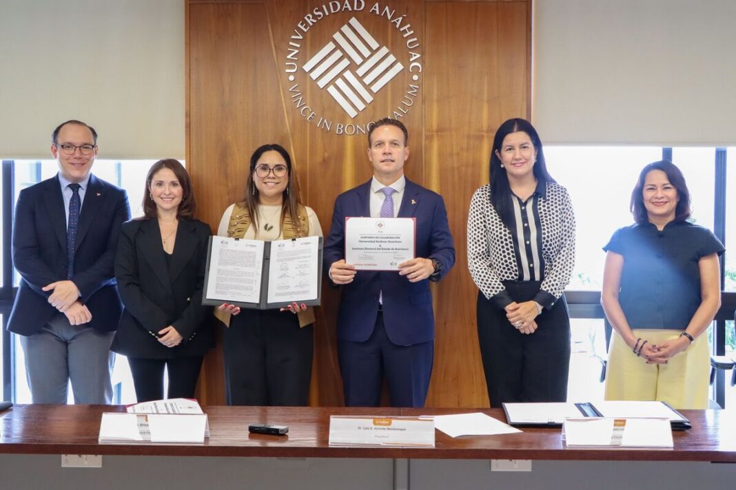 IEEQ y Anáhuac Querétaro firman convenio de educación cívica