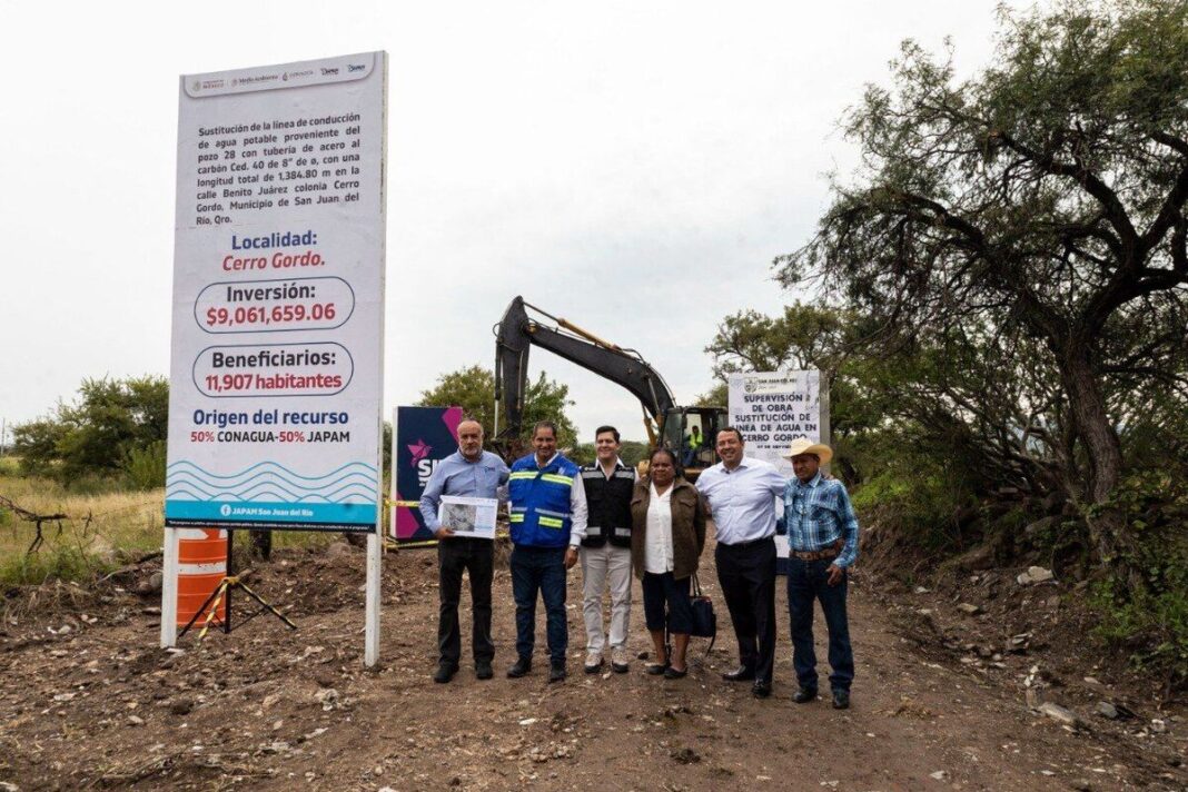 Impulsan tanque de agua en zona oriente de San Juan del Río