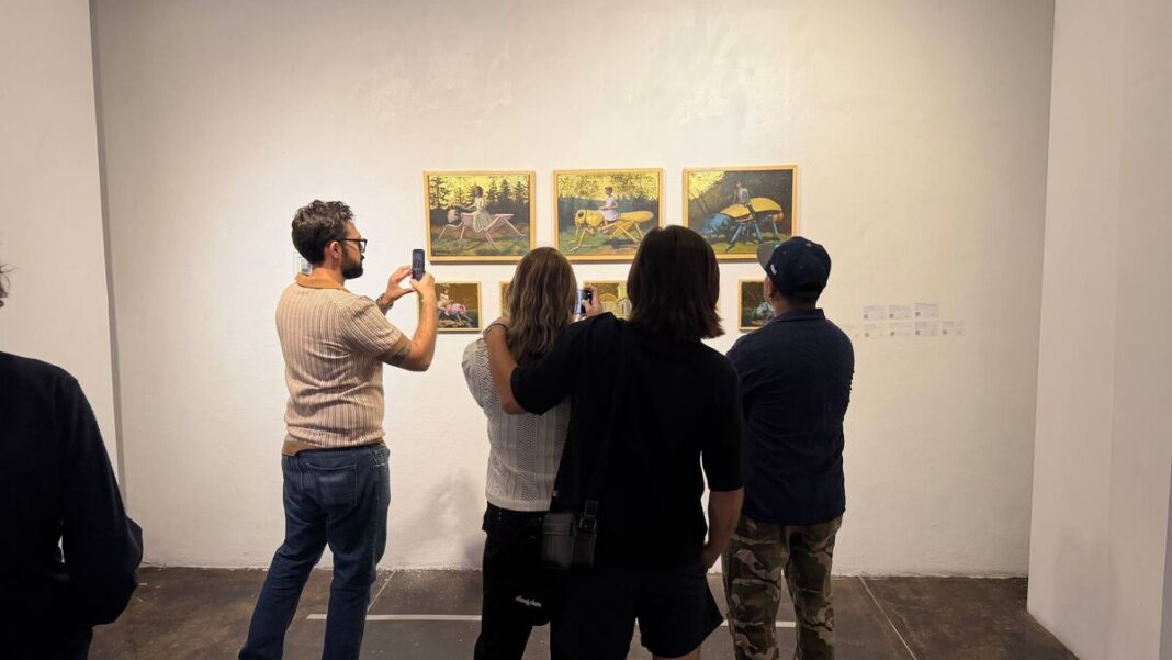 López Birlain inaugura exposiciones de artistas locales en Galería Libertad de Querétaro