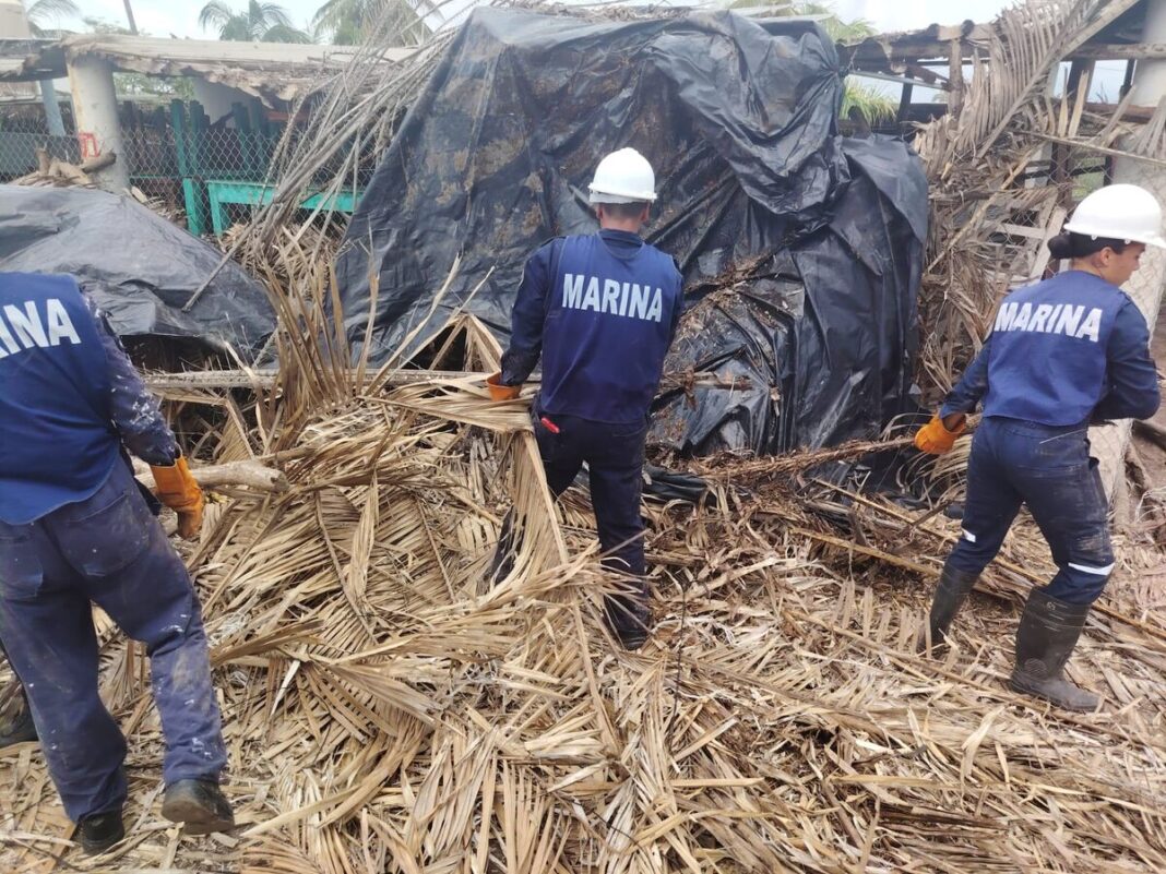 Marina instalará puesto de mando en Comondú y enviará 1,400 despensas ante el huracán Polo