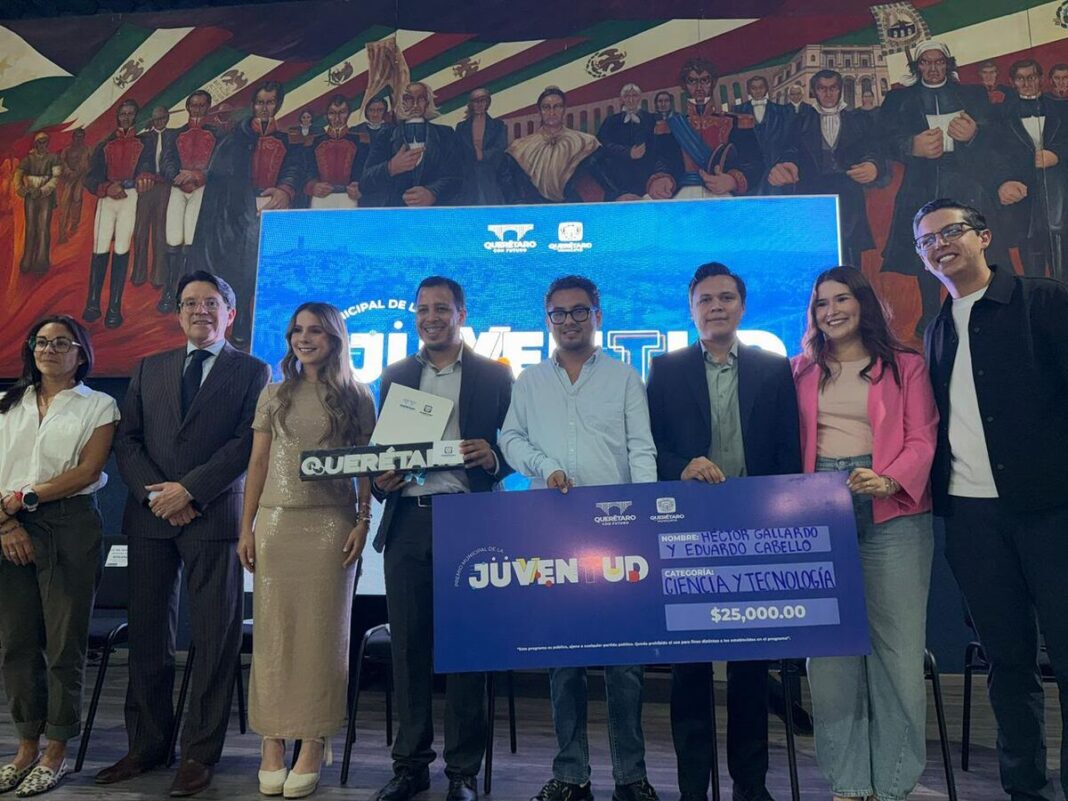 Municipio de Querétaro entrega Premio Municipal de la Juventud 2026