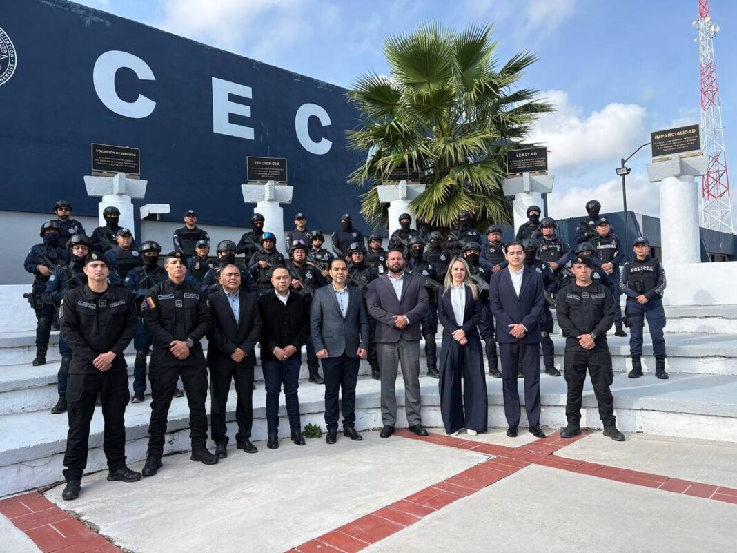 Policía de Colombia imparte curso táctico a 31 agentes en Querétaro