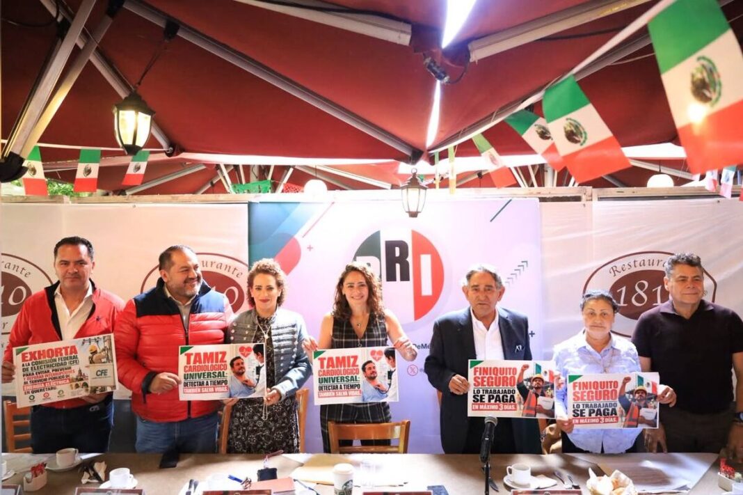 PRI denuncia presuntos actos anticipados de campaña rumbo a 2027