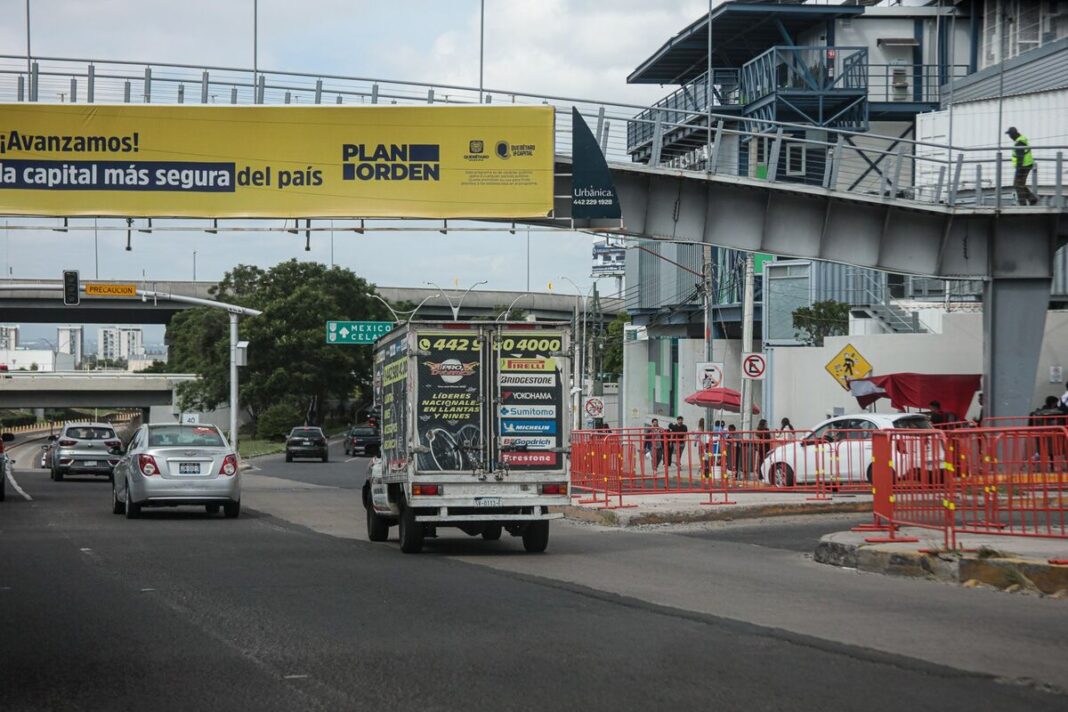 Reducen tiempos de traslado en Prolongación Constituyentes por obras en la Federal 57