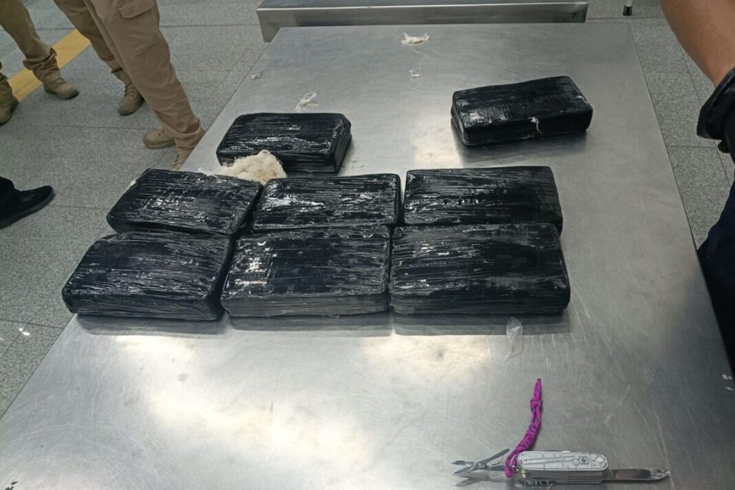Semar reporta decomisos de drogas, armas y tabaco en el AICM en 2026