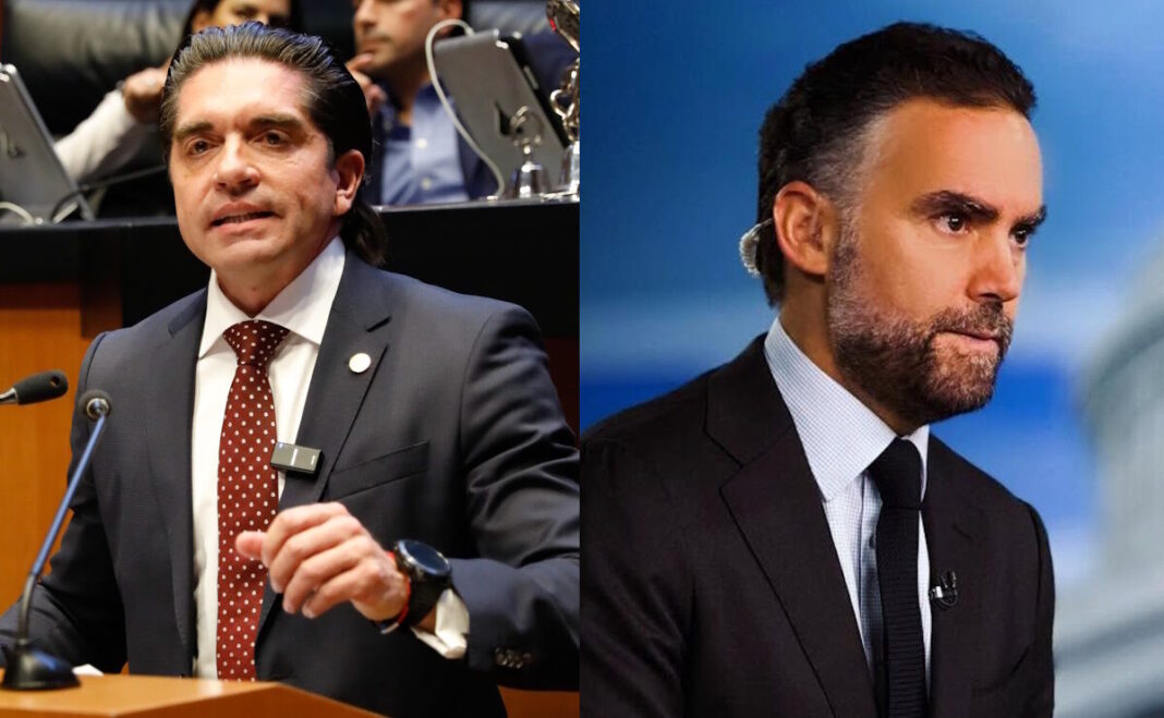 Senador de Morena borra mensaje contra el periodista Enrique Acevedo