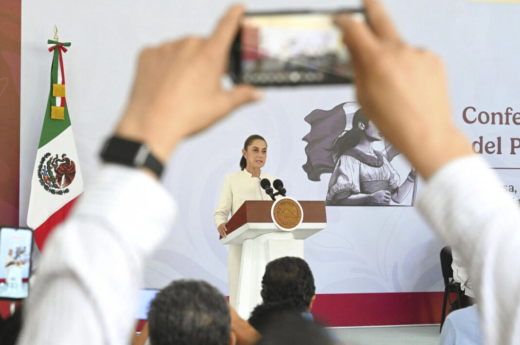 Sheinbaum desvincula la captura del alcalde de Juchitán de la denuncia de Elvis Guerra