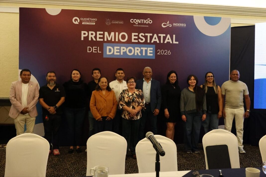Anuncian ganadores del Premio Estatal del Deporte 2026 en Querétaro