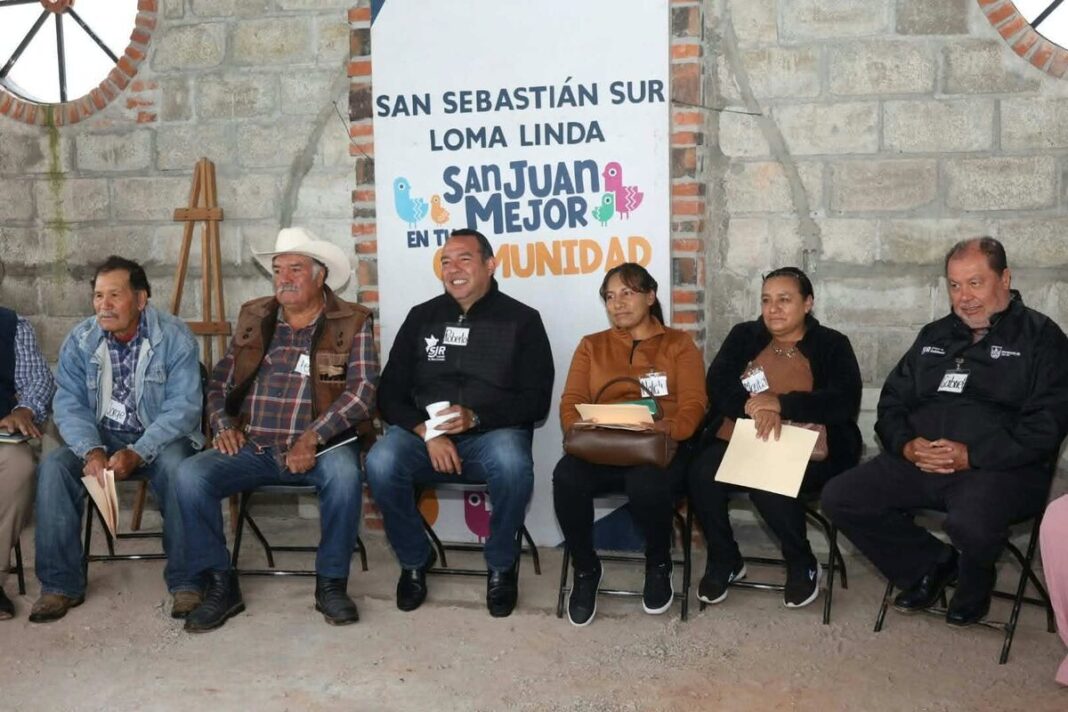 Cabrera encabeza mesa de seguridad en San Sebastián Loma Linda