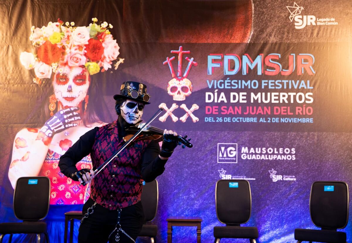 Presentan el 20º Festival de Día de Muertos San Juan del Río 2026