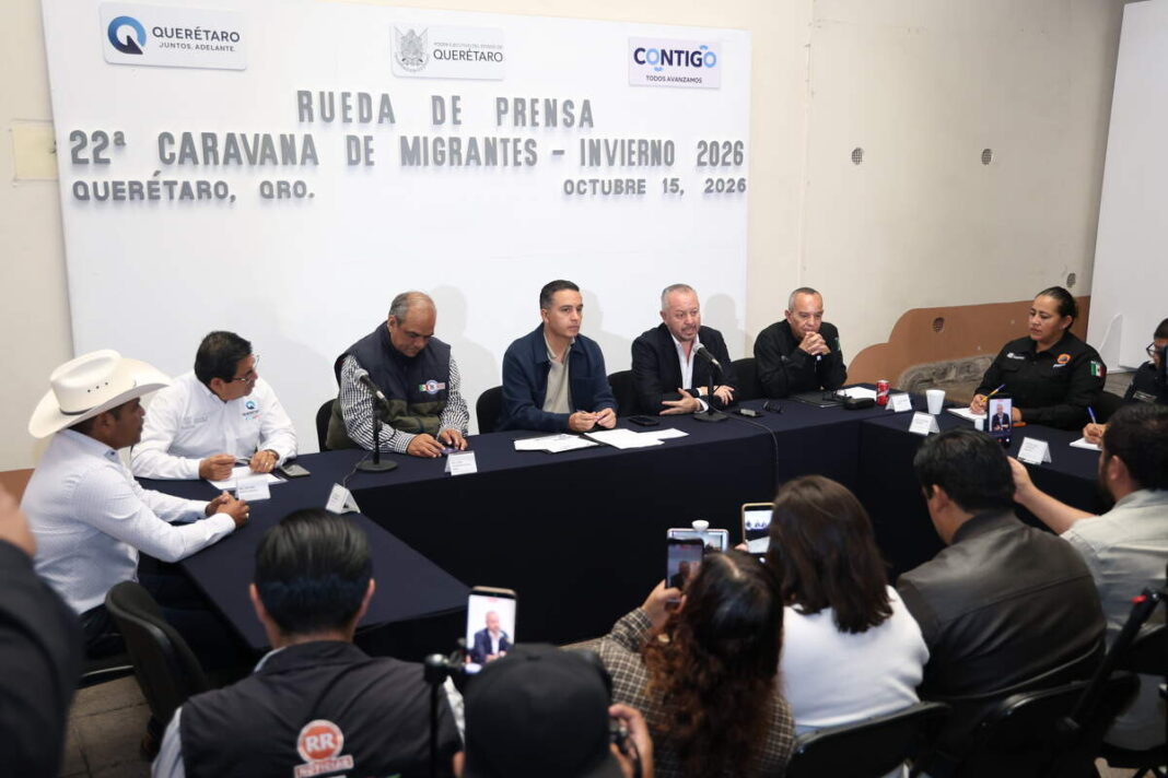 Autoridades anuncian Caravana Migrante de Invierno 2026 desde Laredo a Querétaro