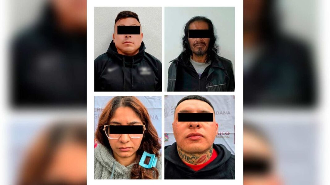 Detienen a cuatro personas y aseguran 409 dosis en cateos en tres alcaldías de la CDMX