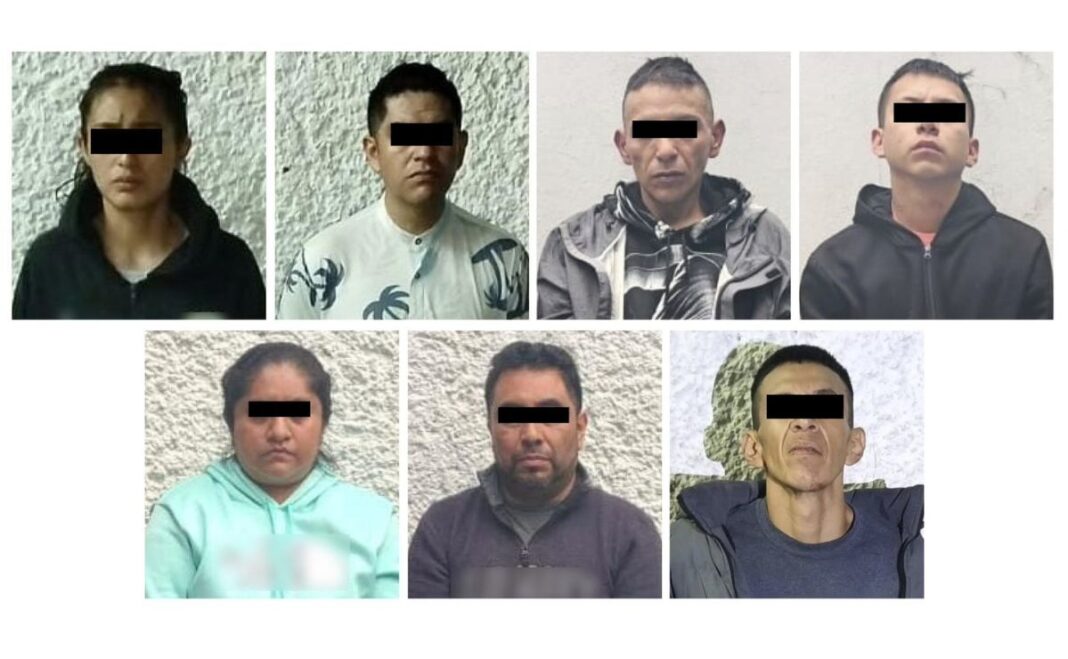 Detienen a siete presuntos integrantes de la célula del Güero Fresa en Iztapalapa y Tláhuac
