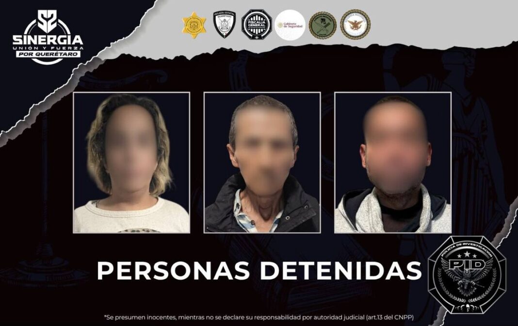 Detienen a tres personas durante cateos del operativo Sinergia