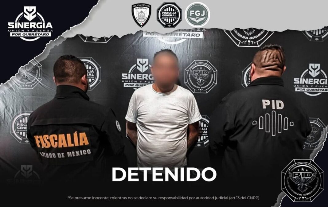 Detienen en El Marqués a “El Güero”, requerido en el Estado de México