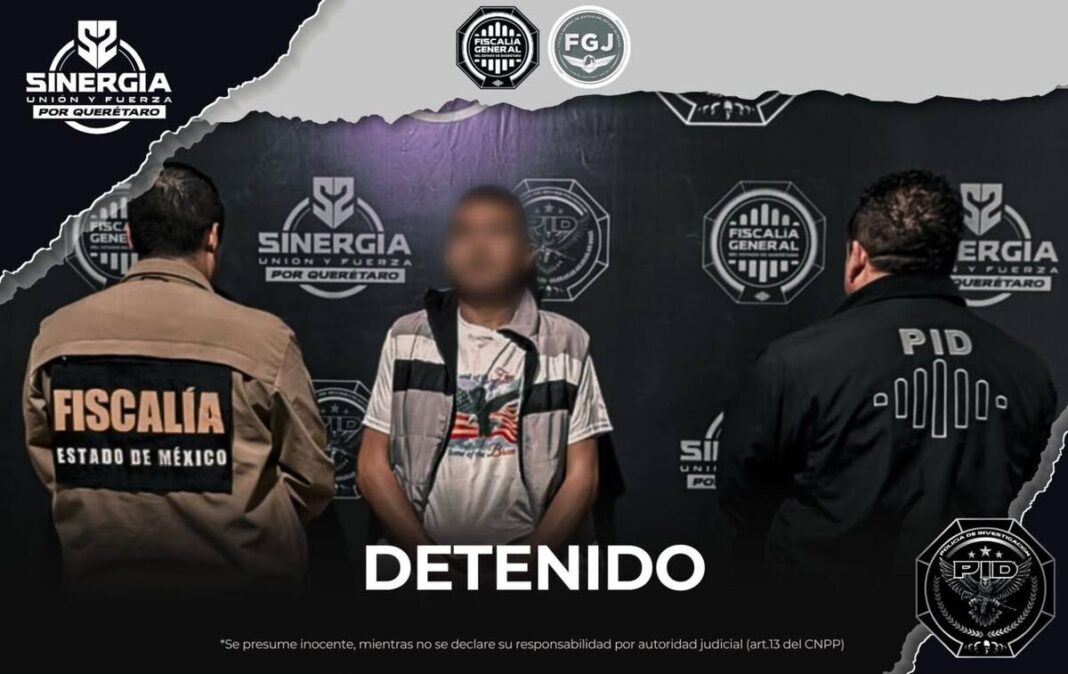 Detienen en Querétaro a Alberto “N” por violación