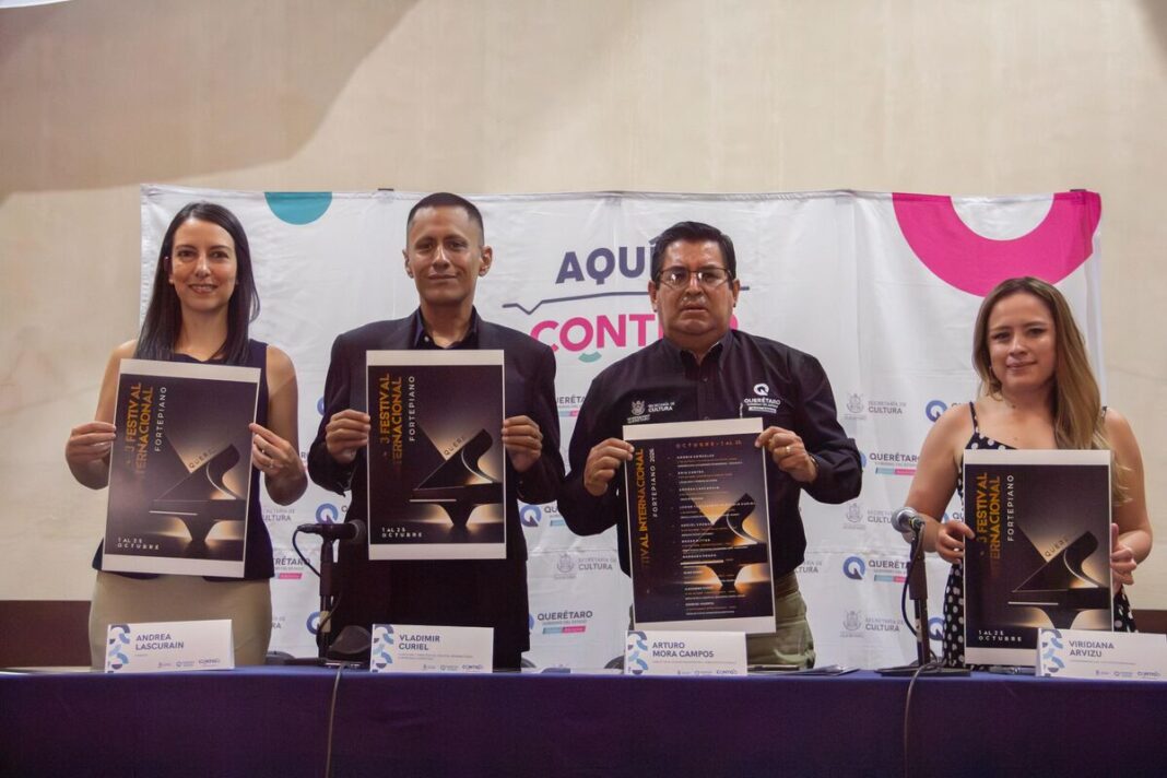 Festival FortePiano Querétaro 2026 ofrece conciertos hasta el 25 de octubre
