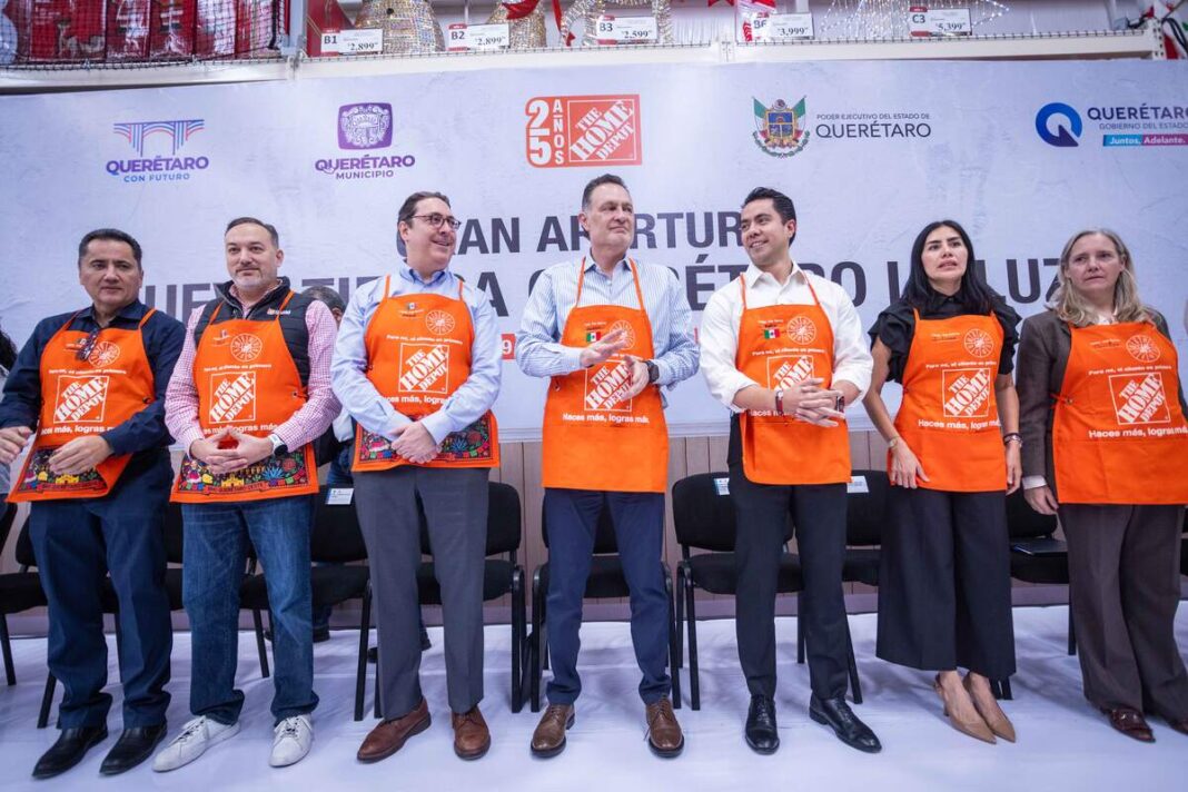 Home Depot inaugura sucursal Querétaro La Luz con inversión de 400 millones