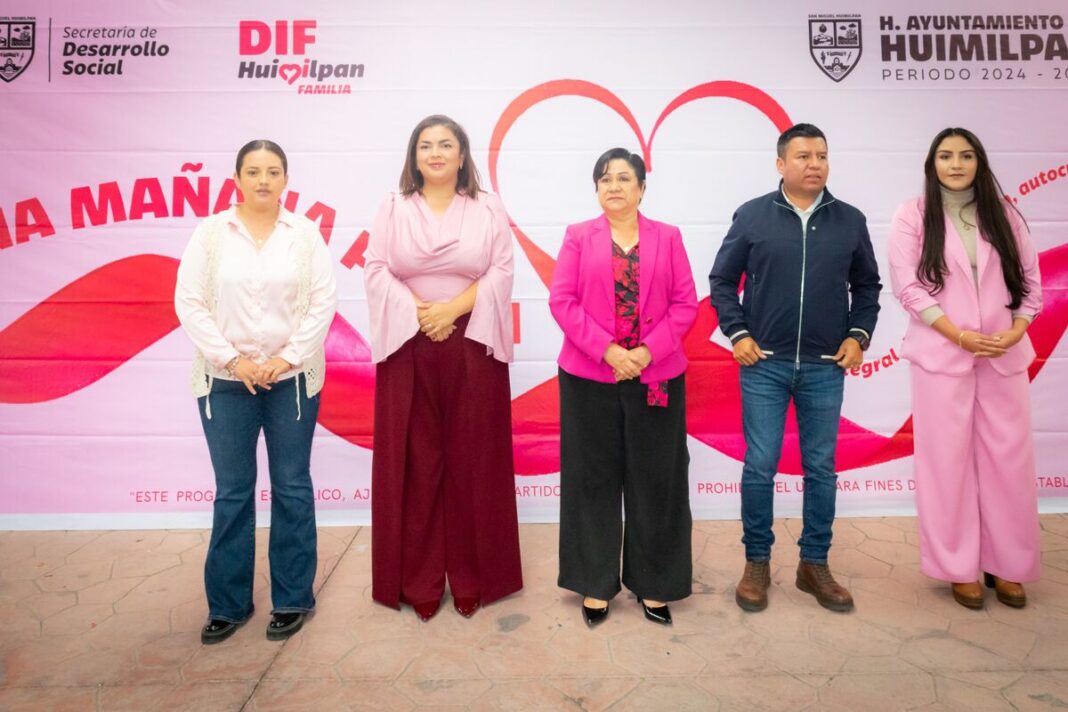 Huimilpan realiza jornada para prevenir y detectar el cáncer de mama