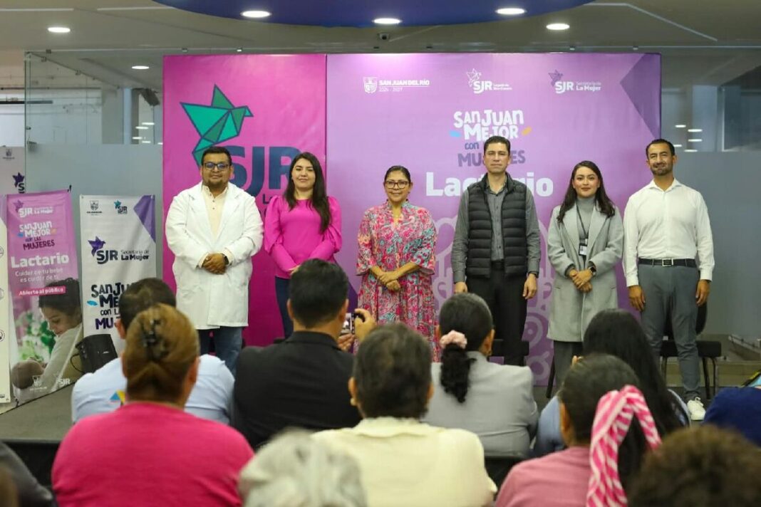 Inauguran lactario en Ciudad Vive Oriente de San Juan del Río