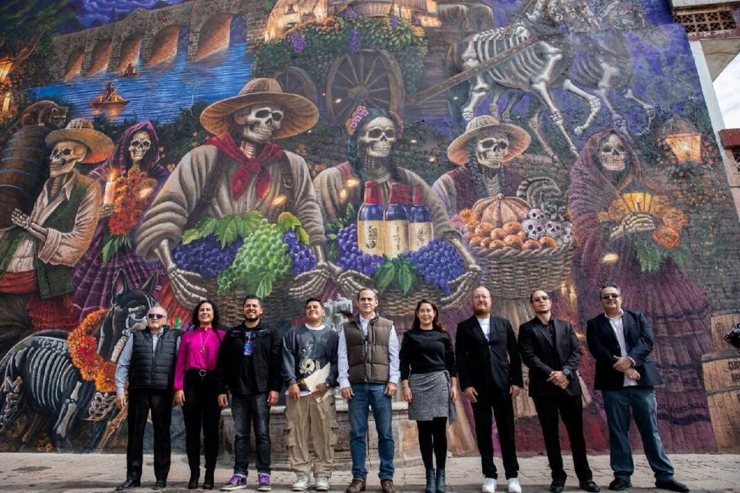 Inauguran Mural de las Ánimas y el 20º Festival de Muertos