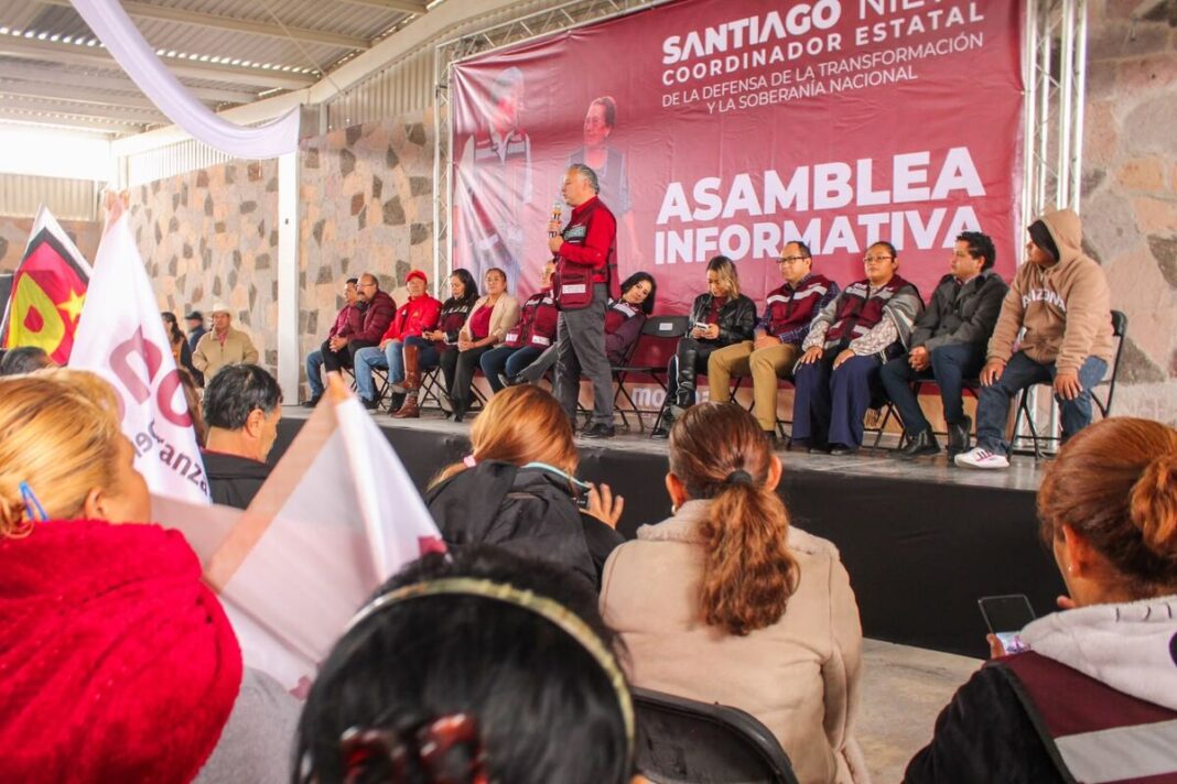 Nieto denuncia vacío en cifras de feminicidios durante asamblea en Huimilpan
